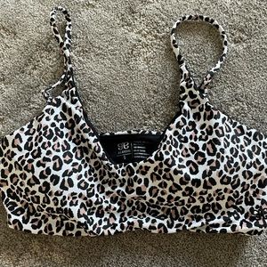 Albion leopard print top